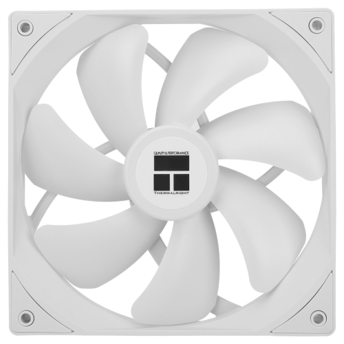 Кулер для корпуса/ Thermalright TL-C14CW (140x140x25mm, 4-pin PWM, 75.8CFM, 26.4dBA, 1500RPM, White)