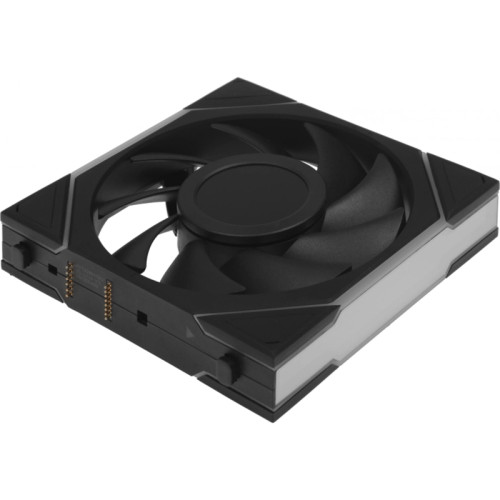 Вентилятор для корпуса Lian-Li Uni Fan TL Wireless LCD 120 LCD ARGB 120х124.5x28 черный 4-pin 27дБ (G99.12TLLCD1W1B.R0) Ret