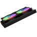 Кулер для корпуса/ Case Cooler be quiet! LIGHT WINGS LX 140mm PWM high-speed (140x140x25mm, 4-pin PWM, ARGB, 75.3CFM, 30.5dBA, 1800RPM, Black)