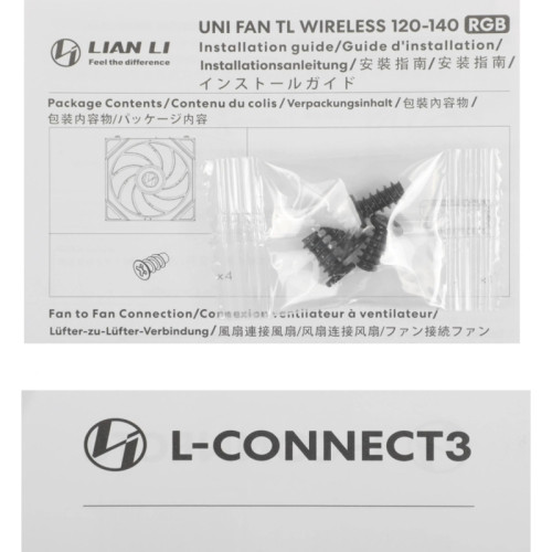 Вентилятор для корпуса Lian-Li Uni Fan TL Wireless 120 ARGB 120х124.5x28 белый 4-pin 33дБ (G99.12TL1W1W.R0) Ret Вентилятор для корпуса Lian-Li Uni Fan TL Wireless 120 ARGB 120х124.5x28 белый 4-pin 33дБ (G99.12TL1W1W.R0) Ret