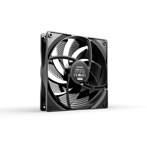 Кулер для корпуса/ Case Cooler be quiet! PURE WINGS 3 140mm PWM high-speed (140x140x25mm, 4-pin PWM, 72.2CFM, 30.5dBA, 1800RPM, Black)