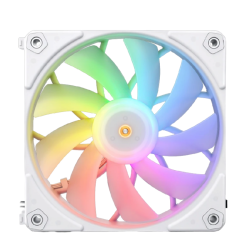 Кулер для корпуса/ Case Cooler JONSBO ZF-120W (120x120x25mm, 4-pin PWM, ARGB, 61.0CFM, 28.9dBA, 1500RPM, White, 3pcs)