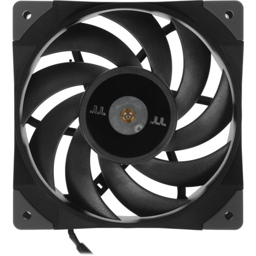 Вентилятор для корпуса Thermaltake Toughfan 12 120х120x25 черный 4-pin 22.3дБ (CL-F117-PL12BL-A) Ret [CL-F117-PL12BL-A]
