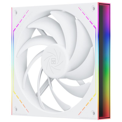 Кулер для корпуса/ Case Cooler Thermalright TL-M14W (140x144x25mm, 4-pin PWM, ARGB, 88.75CFM, 23.7dBA, 1500RPM, White) Кулер для корпуса/ Case Cooler Thermalright TL-M14W (140x144x25mm, 4-pin PWM, ARGB, 88.75CFM, 23.7dBA, 1500RPM, White)