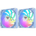 Вентилятор для корпуса Thermaltake CT120 Sync Hydrangea Reverse ARGB 120х120x25 голубой 4-pin 31.2дБ (упак.:2шт) (CL-F200-PL12BU-A) Ret [CL-F200-PL12BU-A]