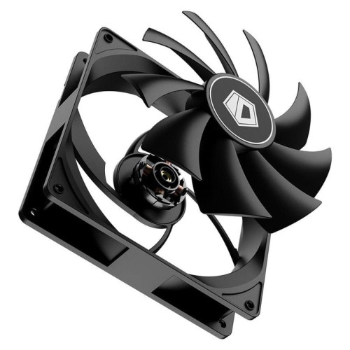 Вентилятор для корпуса ID-Cooling FL-12025K 120х120x25 черный 3-pin 21дБ Ret [FL-12025K]