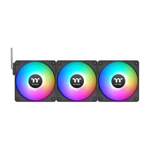 Вентилятор для корпуса Thermaltake CT140 EX Sync Reverse ARGB 140х140x25 черный 4-pin 32.8дБ (упак.:3шт) (CL-F193-PL14SW-A) Ret [CL-F193-PL14SW-A]