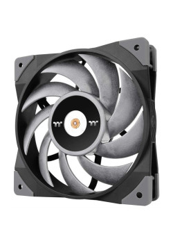 Вентилятор для корпуса Thermaltake Toughfan 12 Turbo 120х120x25 черный 4-pin 28.1дБ (CL-F121-PL12GM-A) Ret [CL-F121-PL12GM-A]