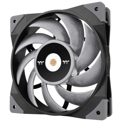 Вентилятор для корпуса Thermaltake Toughfan 12 Turbo 120х120x25 черный 4-pin 28.1дБ (CL-F121-PL12GM-A) Ret [CL-F121-PL12GM-A]
