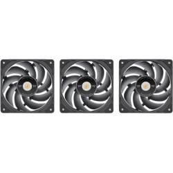 Вентилятор для корпуса Thermaltake Toughfan EX12 Pro Reverse 120х120x25 черный 4-pin 29.8дБ (упак.:3шт) (CL-F171-PL12BL-A) Ret [CL-F171-PL12BL-A]