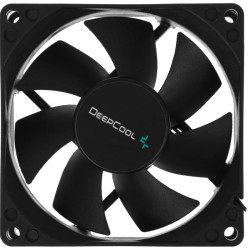 Вентилятор для корпуса Deepcool XFan 80 80х80x25 черный 4-pin (Molex) 20дБ (DP-FDC-XF80) Ret [DP-FDC-XF80]