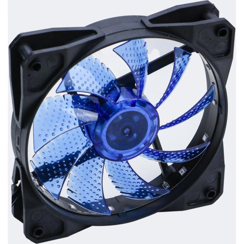 Вентилятор для корпуса Digma DFAN-LED-BLUE RGB 120х120x25 черный 3-pin 4-pin (Molex) 23дБ Ret [DFAN-LED-BLUE]