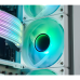 Кулер для корпуса/ Case Cooler JONSBO SL-120WR Reverse (120x120x25mm, 4-pin PWM, ARGB, 59.48CFM, 32.0dBA, 1500RPM, White)