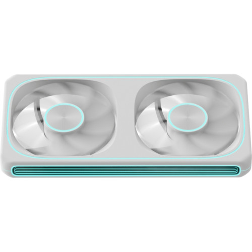 Вентилятор для корпуса Formula Air Fusion 2 ARGB 240х120x28 белый 4-pin (AIR FUSION 2 WH) Ret