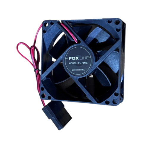 Охлаждение корпуса/ Case Cooler Foxline FL-F80M, 80mm, Molex connector