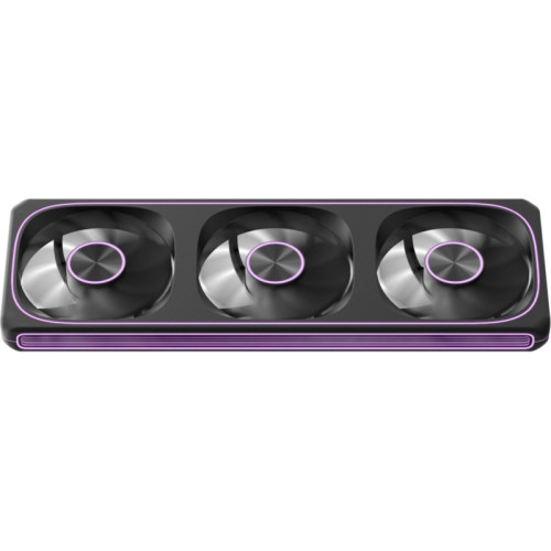 Вентилятор для корпуса Formula Air Fusion 3 BK ARGB 360х120x28 черный 4-pin 34.95дБ Ret