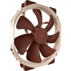 Кулер для корпуса/ Case Cooler Noctua NF-A15 PWM (140x150x25mm, 4-pin PWM, 67.98CFM, 19.2dBA, 1200RPM, Beige/Brown)