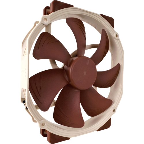 Кулер для корпуса/ Case Cooler Noctua NF-A15 PWM (140x150x25mm, 4-pin PWM, 67.98CFM, 19.2dBA, 1200RPM, Beige/Brown)