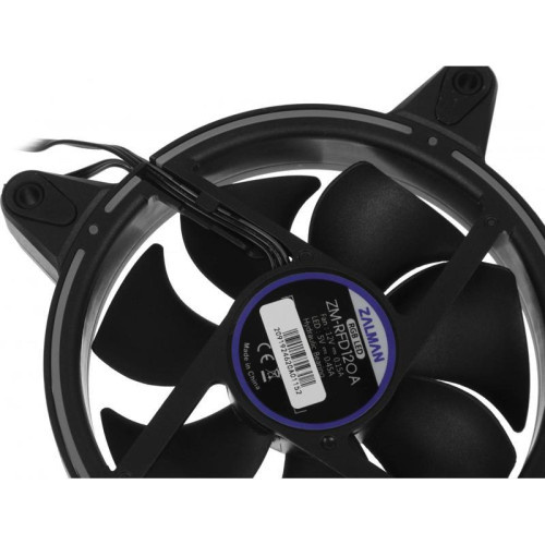 Вентилятор для корпуса Zalman ZM-RFD120A Addressable ARGB 120х120 черный 3-pin 26дБ (ZM-RFD120A) Ret [ZM-RFD120A]