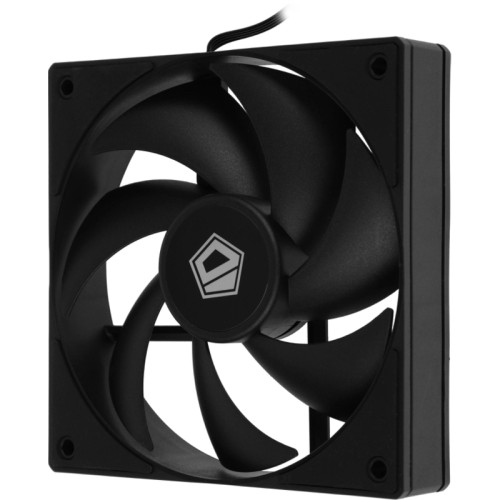 Вентилятор для корпуса ID-Cooling AF-125-K 120х120x25 черный 4-pin 30дБ Ret [AF-125-K]