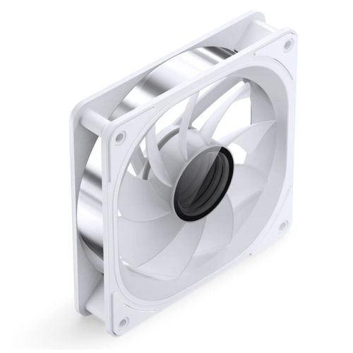 Кулер для корпуса/ Case Cooler JONSBO FR-606WR Reverse (120x120x25mm, 4-pin PWM, ARGB, 35.99CFM, 26.5dBA, 1500RPM, White)