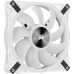 Кулер для корпуса/ Case Cooler Corsair iCUE QL140 RGB 140mm (140x140x25mm, 4-pin PWM, RGB, 50.2CFM, 26dBA, 1250RPM, White, 2pcs)