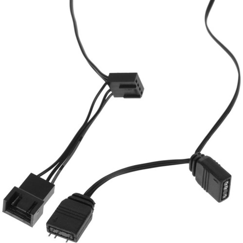 Вентилятор для корпуса Formula Floe Plus 12BK ARPW ARGB 120х120x25 черный 4-pin 26.8дБ Ret [FLOE PLUS 12BK ARPW]