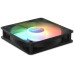 Кулер для корпуса ПК/ Case Cooler NZXT F120 RGB Core (120x120x25mm, 4-pin PWM, RGB, 78.86CFM, 33.88dBA, 1800RPM, Black)