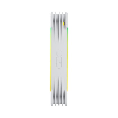 Вентилятор корпусный/ Case Cooler Geometric Future Squama 2503RW-14 Reverse (140x140x25mm, 4-pin PWM, ARGB, 71.8CFM, 34.0dBA, 2100RPM, White)