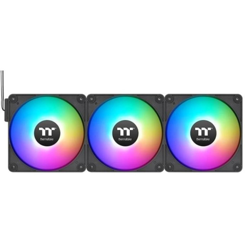Вентилятор для корпуса Thermaltake CT140 EX Sync Reverse ARGB 140х140x25 черный 4-pin 32.8дБ (упак.:3шт) (CL-F193-PL14SW-A) Ret [CL-F193-PL14SW-A]