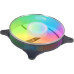 Вентилятор для корпуса GMNG GG-CF120FRGB3-PWMBK RGB 120х120x25 черный 4-pin 28дБ Ret [GG-CF120FRGB3-PWMBK]