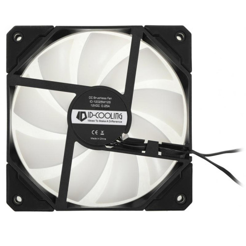 Вентилятор для корпуса ID-Cooling TF-12025 ARGB 120х120x25 черный 4-pin 31дБ (TF-12025-ARGB) Ret [TF-12025-ARGB]
