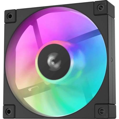 Вентилятор для корпуса Deepcool FD12 ARGB 120х120x25 черный 4-pin 26.9дБ (R-FD12-BKAPN1-G) Ret [R-FD12-BKAPN1-G]