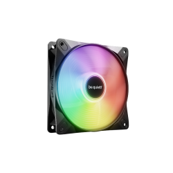 Кулер для корпуса/ Case Cooler be quiet! LIGHT WINGS LX 120mm PWM Reverse (120x120x25mm, 4-pin PWM, ARGB, 48.8CFM, 28.5dBA, 1500RPM, Black)