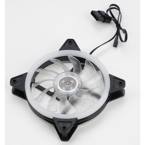 Вентилятор для корпуса Digma DFAN-FRGB3 RGB 120х120x25 черный 3-pin 4-pin (Molex) 23дБ Ret [DFAN-FRGB3]