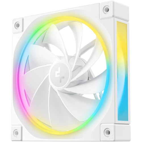 Вентилятор для корпуса Deepcool FL12R Wh Reverse ARGB 120х120x25 белый 4-pin 33.9дБ (R-FL12R-WHAPN1-G) Ret