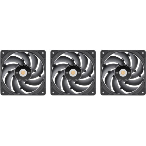 Вентилятор для корпуса Thermaltake Toughfan EX12 Pro Reverse 120х120x25 черный 4-pin 29.8дБ (упак.:3шт) (CL-F171-PL12BL-A) Ret [CL-F171-PL12BL-A]