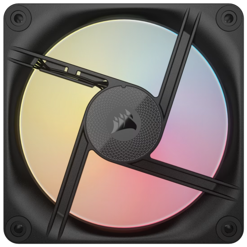 Кулер для корпуса/ Case Cooler Corsair iCUE LINK LX120-R RGB Reverse (120x120x25mm, 4-pin PWM, RGB, 66.7CFM, 37.7dBA, 2400RPM, Black, 3pcs)