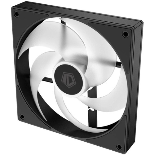Вентилятор для корпуса ID-Cooling AS-140-ARGB-K ARGB 140х140x25 черный 4-pin 24.9дБ Ret