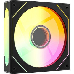 Вентилятор для корпуса Formula Floe 12BK Reverse ARGB 120х120x25 черный 4-pin 20.15дБ (FLOE 12BK ARPW REVERSE) Ret