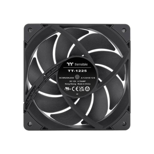 Вентилятор для корпуса Thermaltake TOUGHFAN 12 Pro 120х120x25 черный 4-pin 22.6дБ (CL-F139-PL12BL-A) Ret [CL-F139-PL12BL-A]
