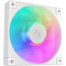 Вентилятор для корпуса Deepcool FD12 ARGB 120х120x25 белый 4-pin 26.9дБ (R-FD12-WHAPN1-G) Ret [R-FD12-WHAPN1-G]