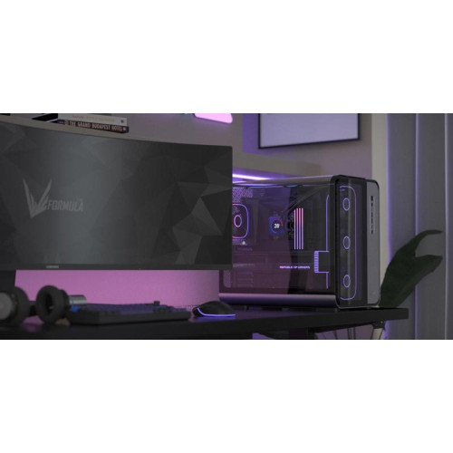 Вентилятор для корпуса Formula Air Fusion 3 BK ARGB 360х120x28 черный 4-pin 34.95дБ Ret