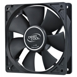 Вентилятор для корпуса Deepcool XFan 120 120х120x25 черный 3-pin 4-pin (Molex) 24дБ (DP-FDC-XF120) Ret [DP-FDC-XF120]