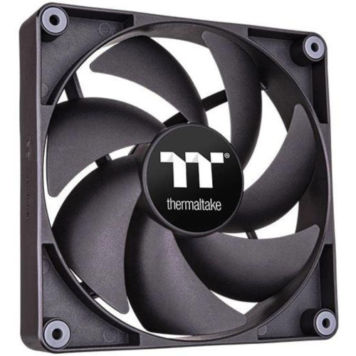 Вентилятор для корпуса Thermaltake CT120 120х120x25 черный 4-pin 25.8дБ (упак.:2шт) (CL-F147-PL12BL-A) Ret [CL-F147-PL12BL-A]