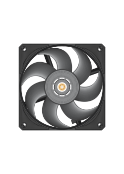 Кулер для корпуса/ Case Cooler PCCooler F9 R120 BK (120x120x30mm, 4-pin PWM, 114CFM, 42.7dBA, 3000RPM, Black)