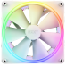 Кулер для корпуса ПК/ Case Cooler NZXT F140 RGB Duo (140x140x25mm, 4-pin PWM, RGB, 84.75CFM, 36dBA, 1800RPM, White)