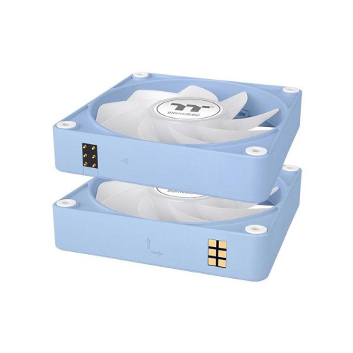 Вентилятор для корпуса Thermaltake CT120 EX Sync Hydrangea ARGB 120х120x25 синий 4-pin 28.5дБ (упак.:3шт) (CL-F196-PL12BU-A) Ret [CL-F196-PL12BU-A]