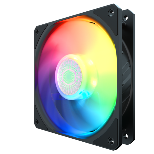 Кулера для корпуса 1 Ватт/ Cooler Master MASTERFAN SICKLEFLOW, 120mm, 4-Pin (PWM), ARGB