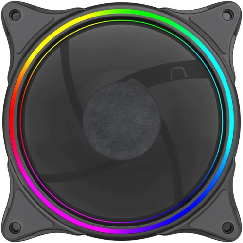 Вентилятор для корпуса Bloody BD-CF120ARGB3 ARGB 120х120x25 черный 4-pin 27дБ (BD-CF120ARGB3-BK) Ret [BD-CF120ARGB3-BK]